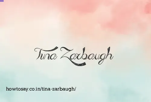 Tina Zarbaugh