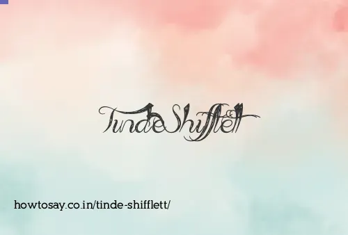 Tinde Shifflett