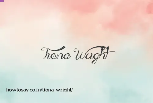 Tiona Wright