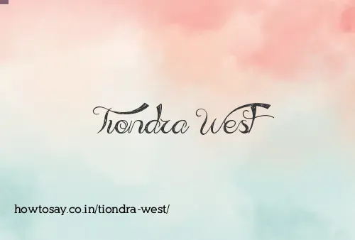 Tiondra West