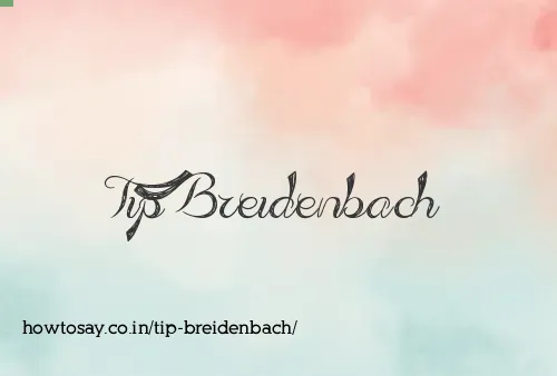 Tip Breidenbach