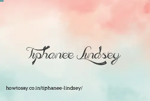 Tiphanee Lindsey