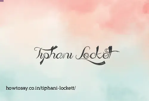 Tiphani Lockett