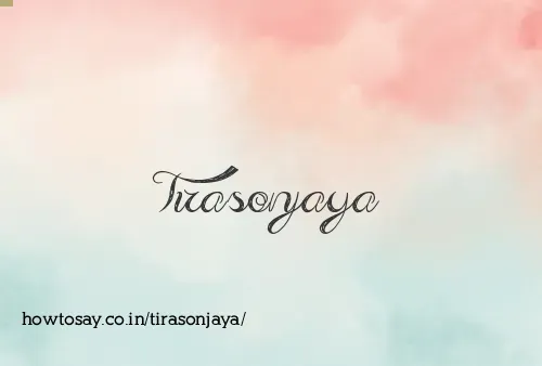 Tirasonjaya