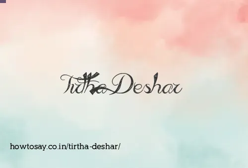 Tirtha Deshar