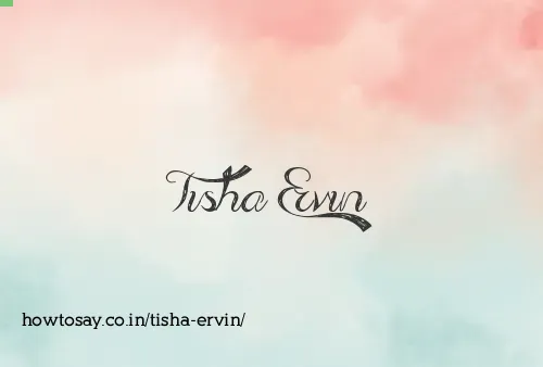 Tisha Ervin