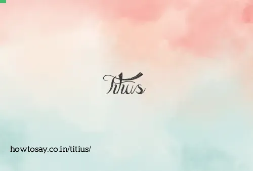 Titius
