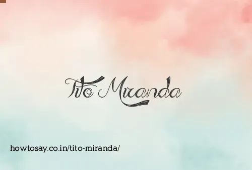 Tito Miranda