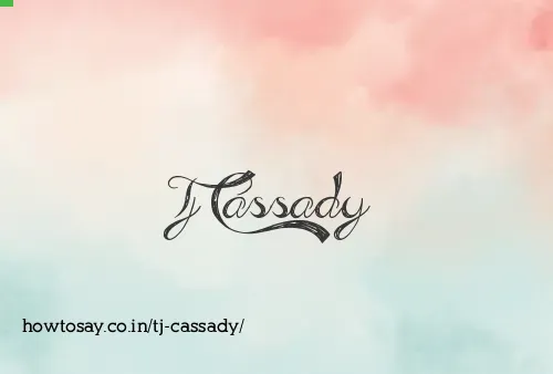 Tj Cassady