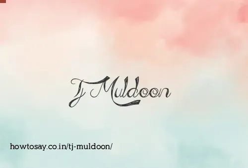 Tj Muldoon