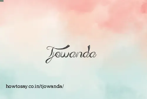 Tjowanda