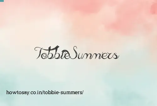 Tobbie Summers