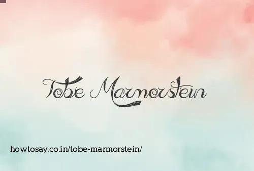 Tobe Marmorstein