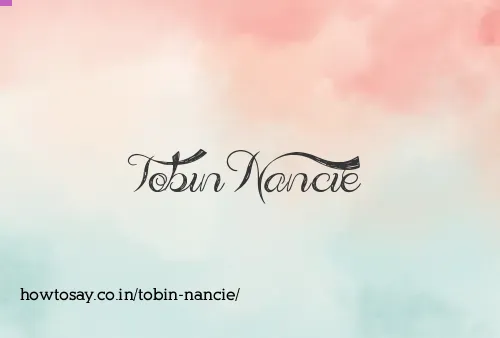 Tobin Nancie