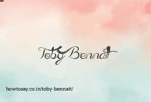Toby Bennatt