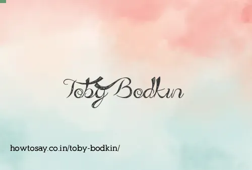 Toby Bodkin
