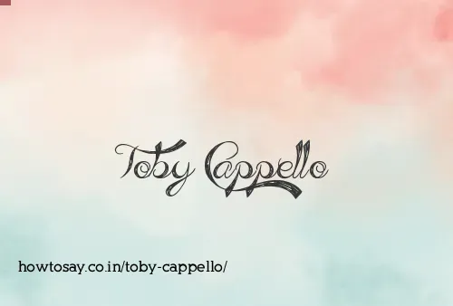 Toby Cappello