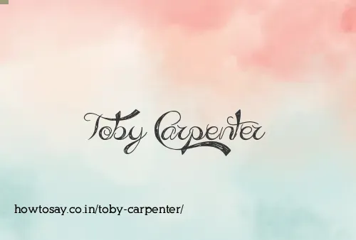 Toby Carpenter