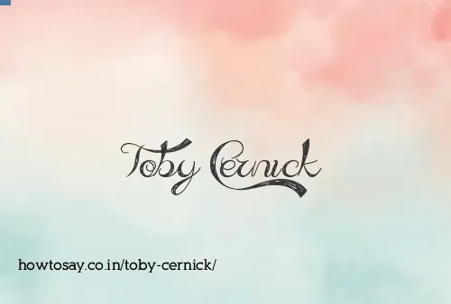 Toby Cernick