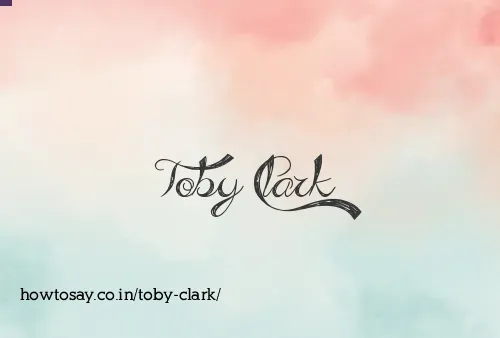 Toby Clark