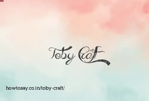 Toby Craft