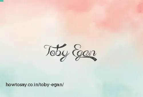 Toby Egan