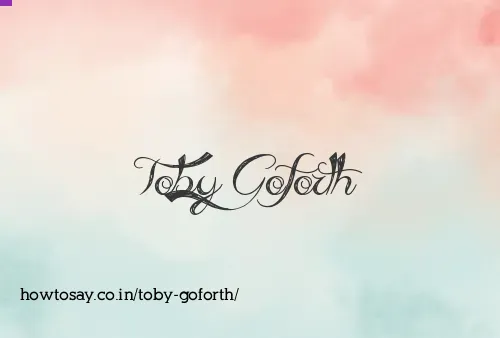 Toby Goforth