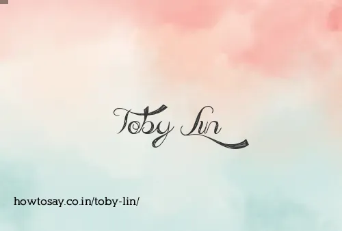 Toby Lin