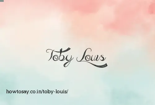 Toby Louis