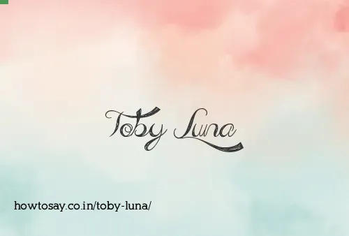 Toby Luna