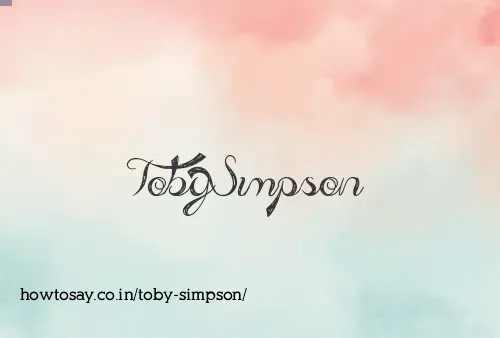 Toby Simpson