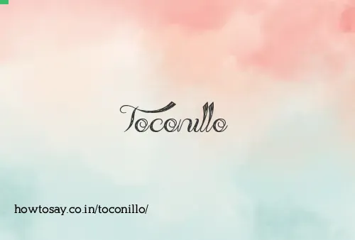 Toconillo