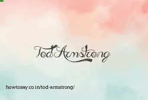 Tod Armstrong
