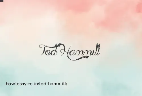 Tod Hammill