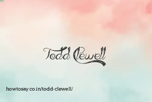 Todd Clewell