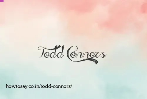Todd Connors
