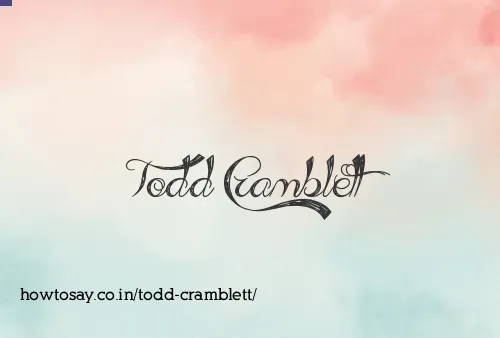 Todd Cramblett