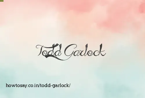Todd Garlock