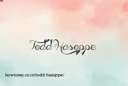 Todd Hasoppe
