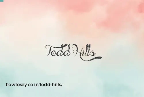 Todd Hills