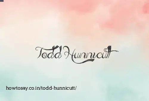 Todd Hunnicutt