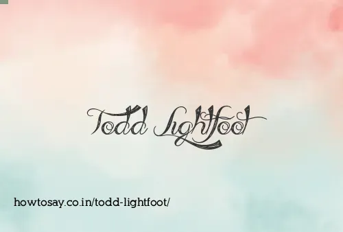 Todd Lightfoot