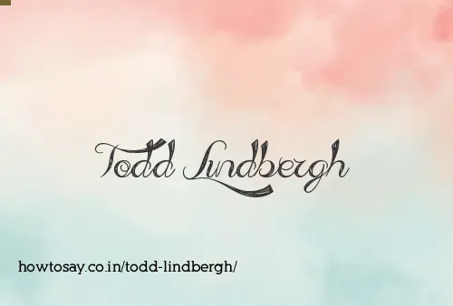 Todd Lindbergh