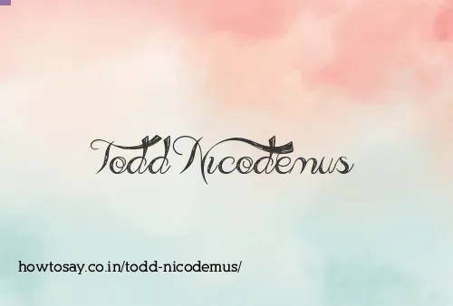 Todd Nicodemus