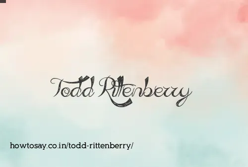 Todd Rittenberry