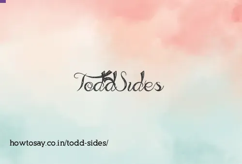 Todd Sides