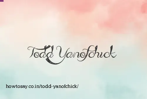 Todd Yanofchick