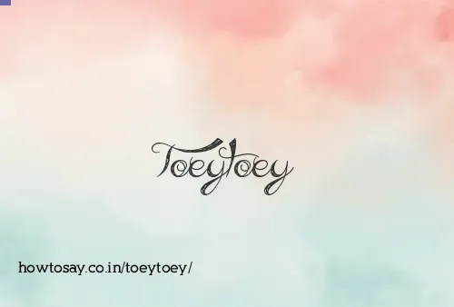 Toeytoey