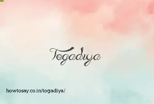 Togadiya