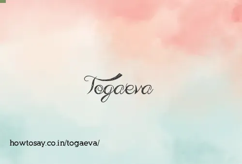Togaeva